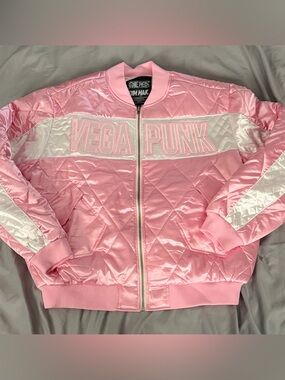 DIM MAK ONE PIECE PINK VEGAPUNK JACKET IN XL (PURCHASED FROM STEVE AOKI)